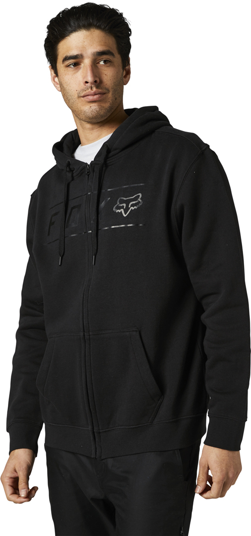 FOX Pinnacle Hoodie met ritssluiting, zwart, afmeting S