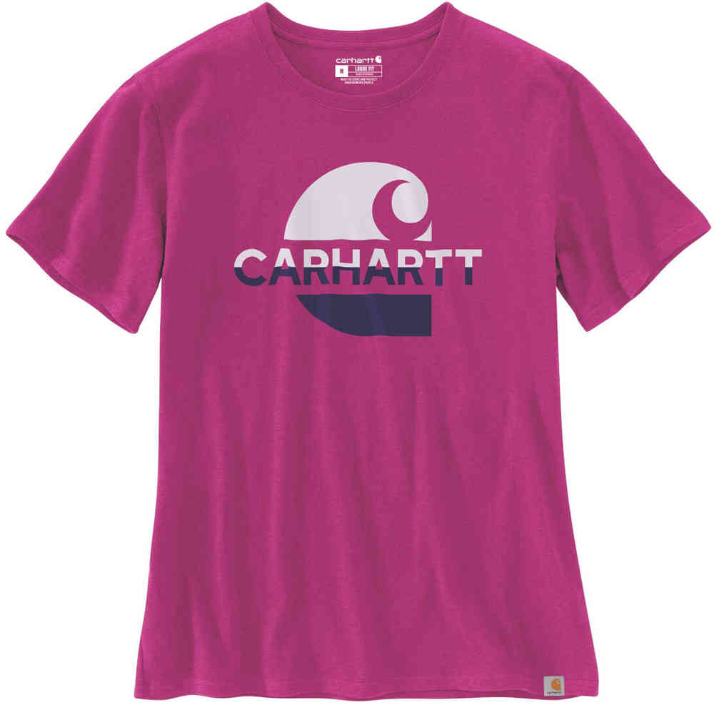 Carhartt Loose Fit Heavyweight Faded C Graphic T-skjorte til damer