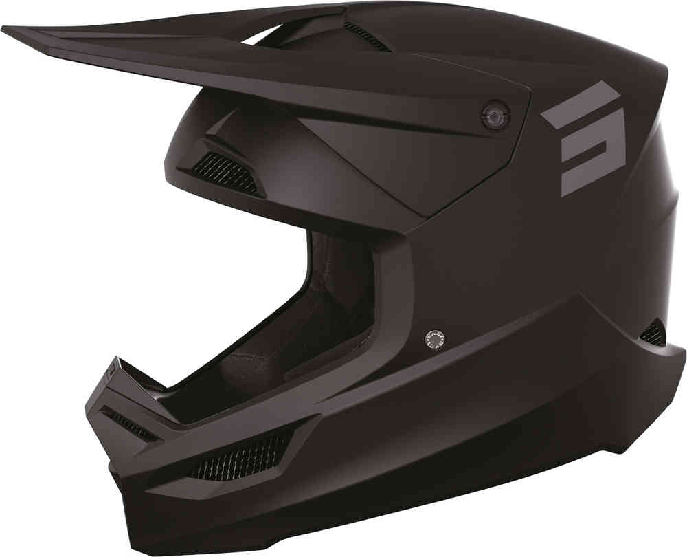 Shot Furious Solid Motocross Helmet