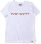 Carhartt Relaxed Fit Lightweight Multi Color Logo Graphic Damen T-Shirt