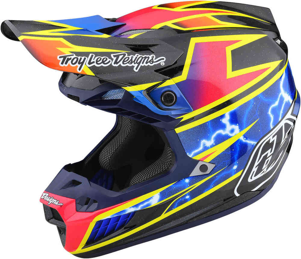 Troy Lee Designs SE5 Lightning MIPS Carbon Motocross Helmet