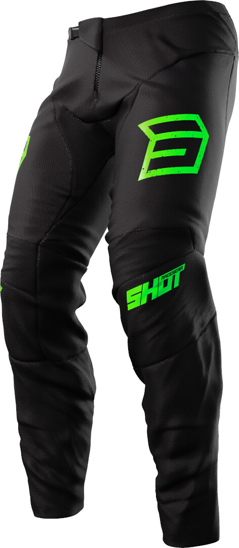Shot Devo Army Motocross Pants, black-green, Size 26, black-green, Size 26