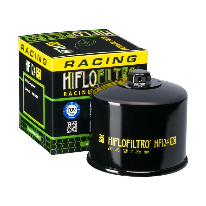 HIFLOFILTRO Racing oil Filter - HF124RC Kawasaki
