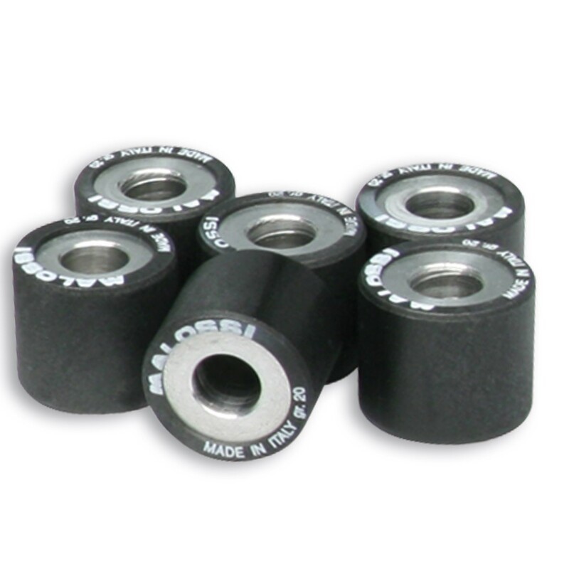 MALOSSI Variator Rollers 25x22,2mm 26gr - Set of 6