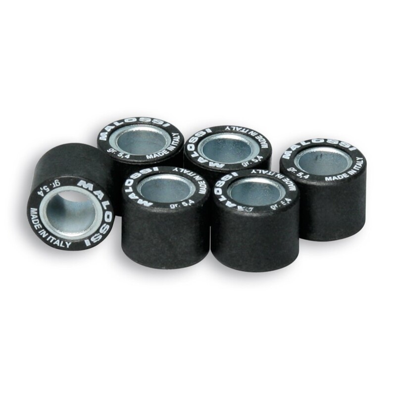 MALOSSI Variator Rollers 15x12mm 5,4gr - Set of 6