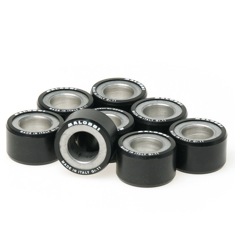 MALOSSI Rodillos Variadores 25x14,9mm 10gr - Juego de 8