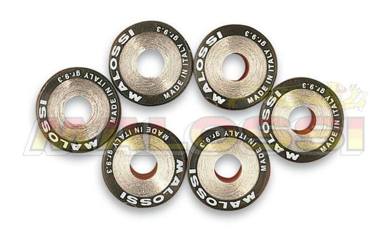 MALOSSI Variator Rollers Set 15x12mm 6,5gr - 6 pieces