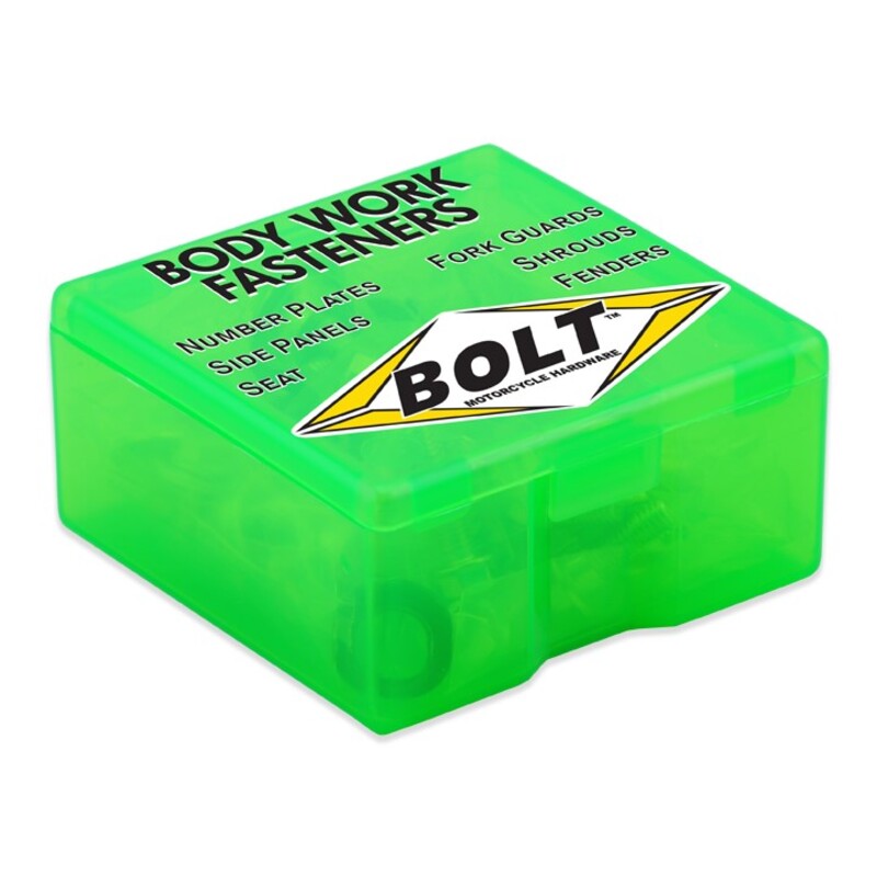 Bolt Unisex Full Plastics Fastener Kit - Kawasaki