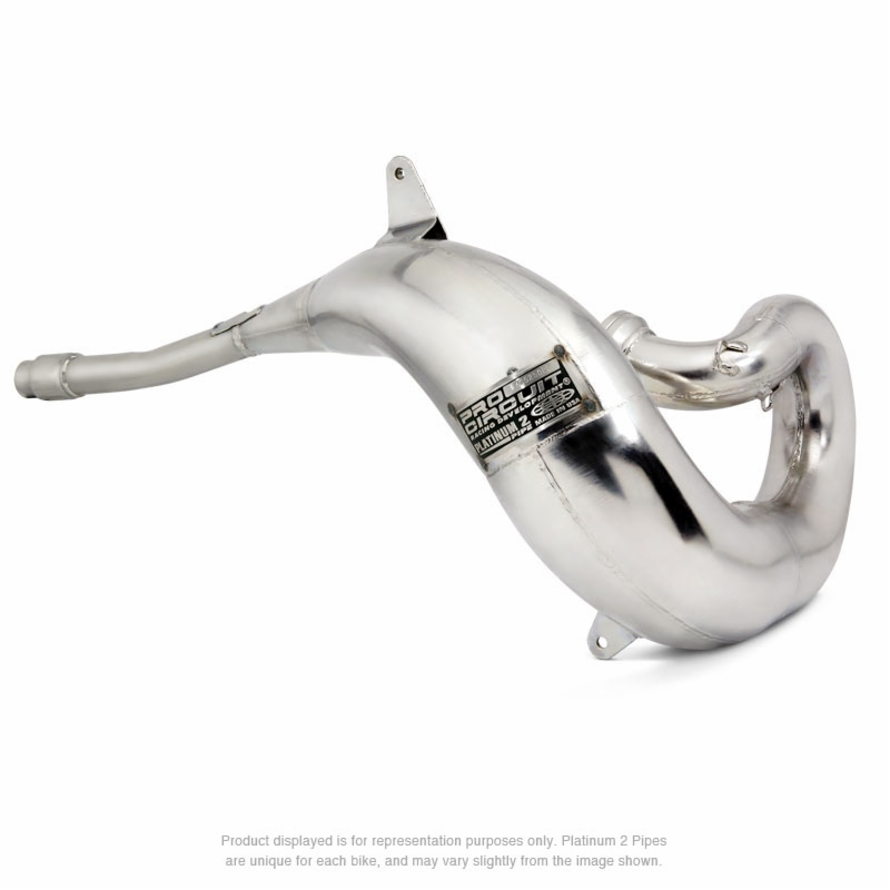 PRO CIRCUIT Platinum 2 Expansion Chamber - Yamaha YZ250, Size 10 cm, Size 10 cm