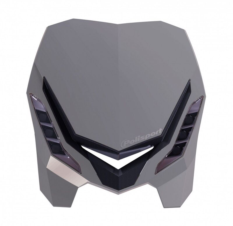 POLISPORT Plaque phare E-Blaze gris