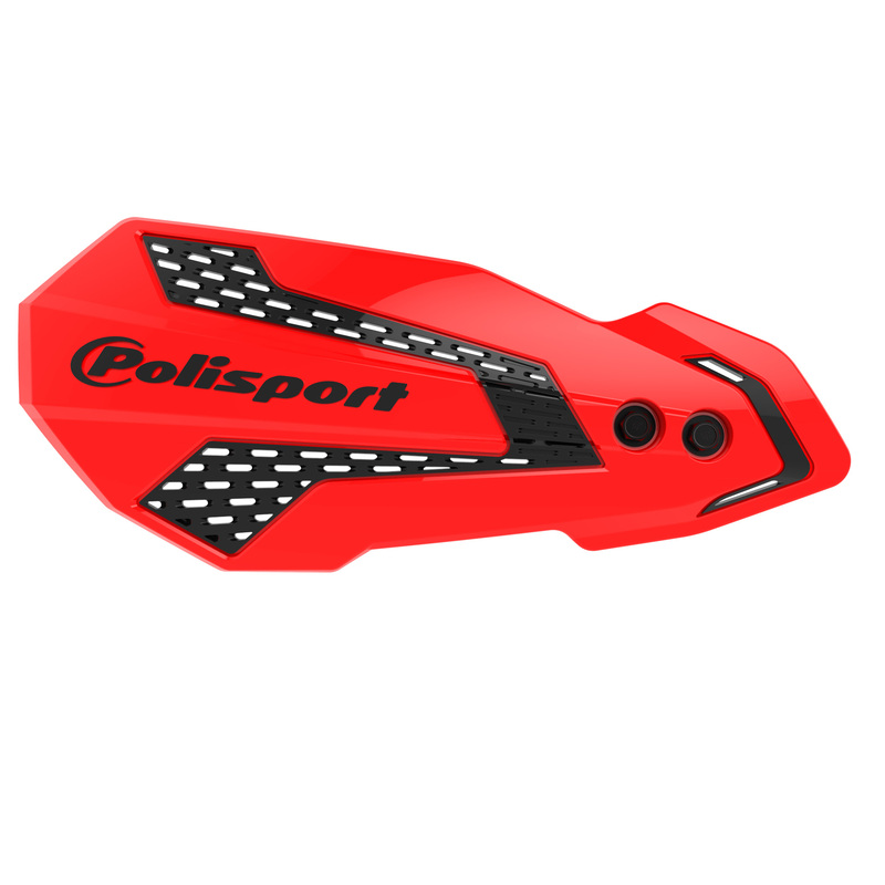 POLISPORT MX Flow Handguards, Size 10 mm, Size 10 mm