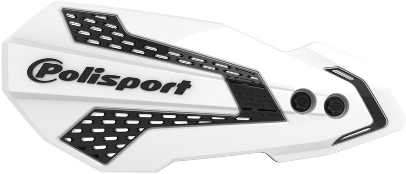 POLISPORT MX Flow Handguards White / Black - Honda CRF450R / RX, Size 10 mm, white, Size 10 mm