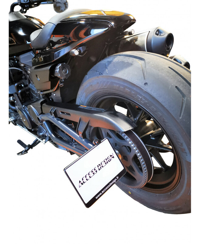 Access Design Zijplaathouder - zwart Harley-Davidson Sportster S 1250 Kentekenplaathouder