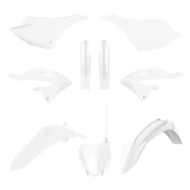 POLISPORT Kunststoff-Kit - weiß Yamaha YZ125/250, weiss, Größe 10 mm