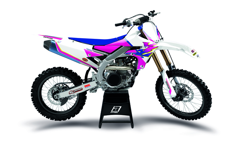 BLACKBIRD Retro Complete Graphic Kit - Yamaha YZ125/250, black