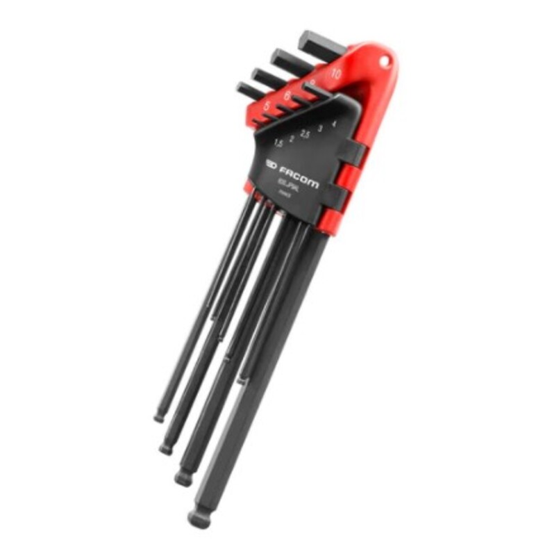 FACOM Hexagon extra-long keys set - 9 pieces for Men for Men