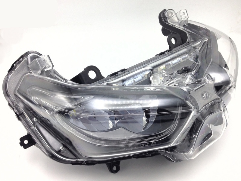 O PARTS LED-Scheinwerfer - Yamaha X-Max 128/300/400 (18-22)