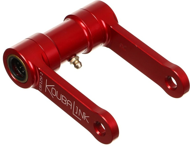 KOUBALINK Kit para bajar el asiento (44,5 mm) rojo - Honda CRF125F