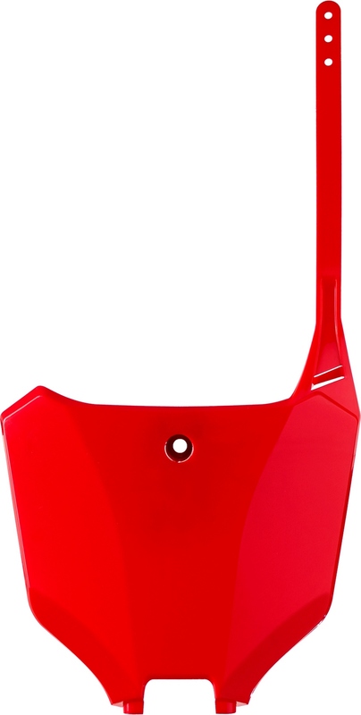 POLISPORT Plaque numéro frontale MX Restyling rouge - Honda CR125 / 250, taille 10 mm