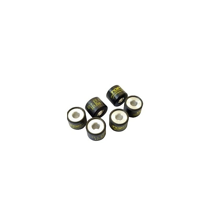 TOP PERFORMANCES Variator Rollers Set 21x17,1mm 13,8gr - 6 pieces