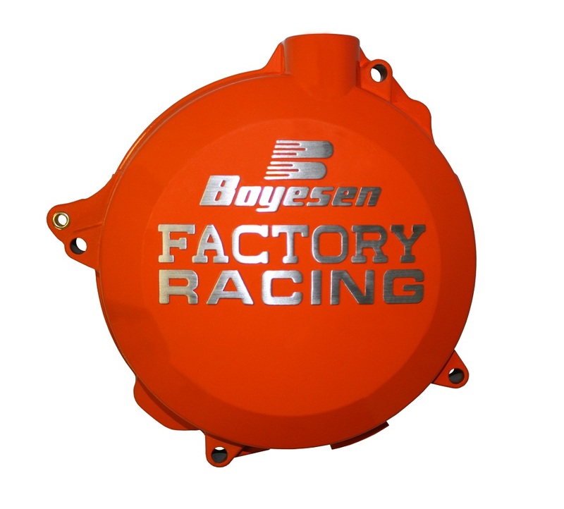 Boyesen Couvercle de carter d'embrayage Factory Racing orange KTM EXC250/300