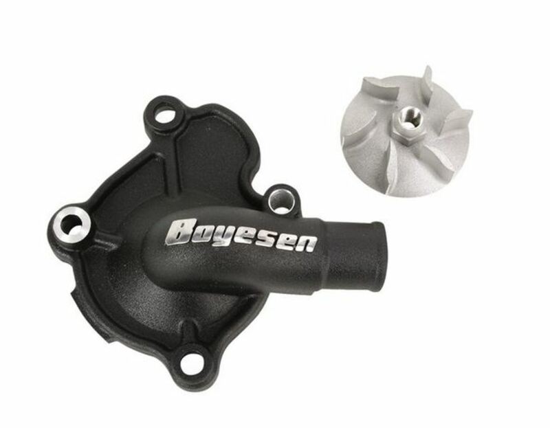 BOYESEN Water pump cover with impeller - KTM /Husqvarna