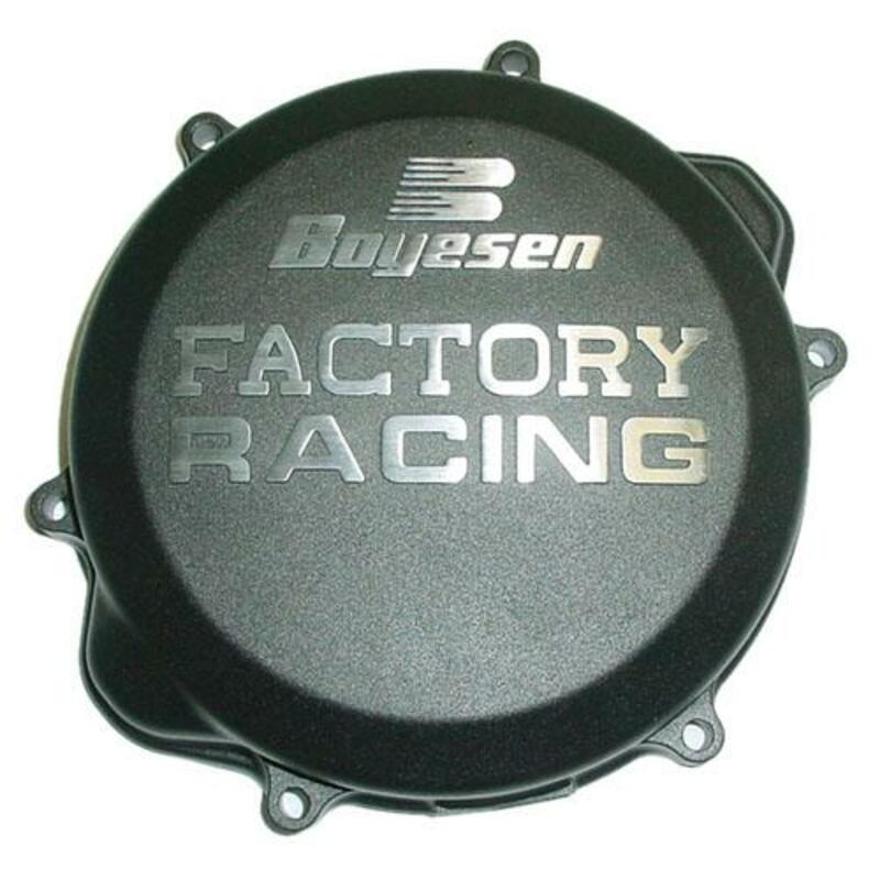 BOYESEN Factory Racing Clutch Cover Black Honda CRF450X, black