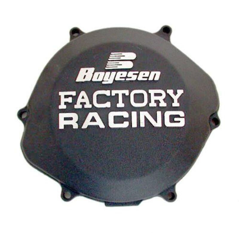 BOYESEN Factory Racing Clutch Cover Black Honda CR250R, black