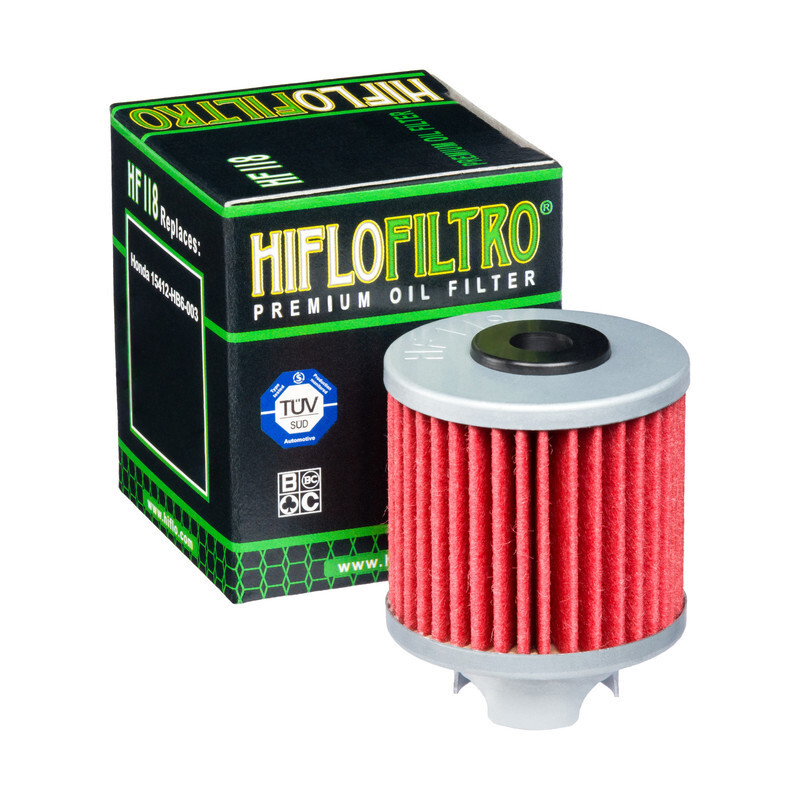Hiflofiltro Oljefilter - HF118 Honda