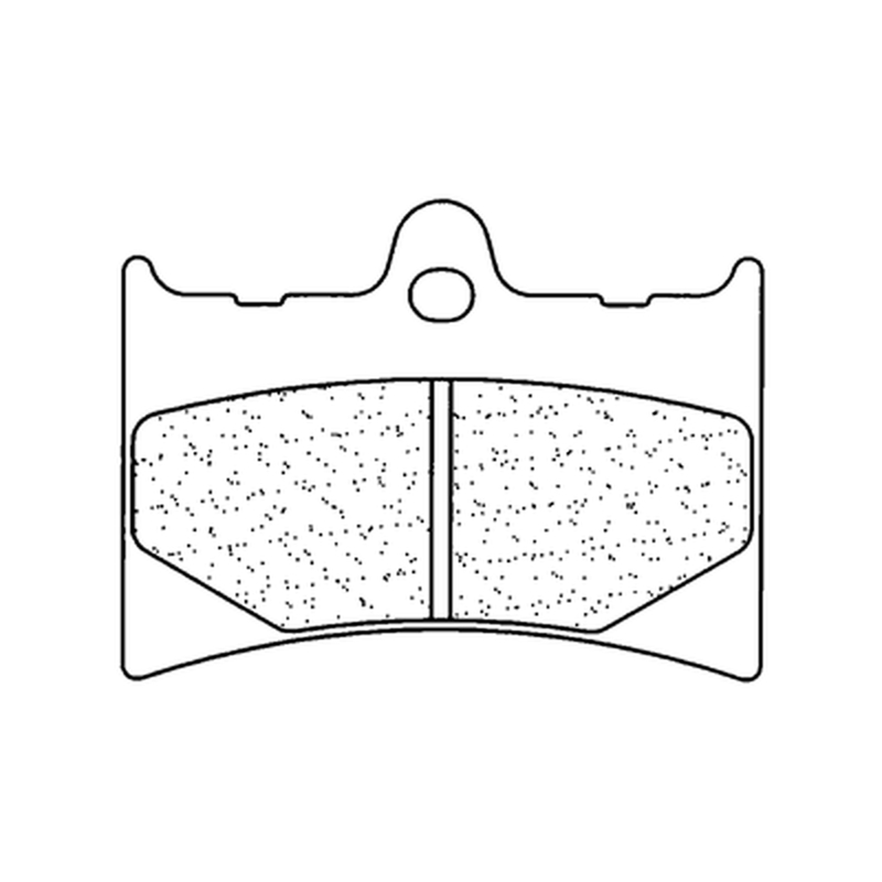 CL BRAKES Off-Road Sintered Metal Brake pads - 2398MX10