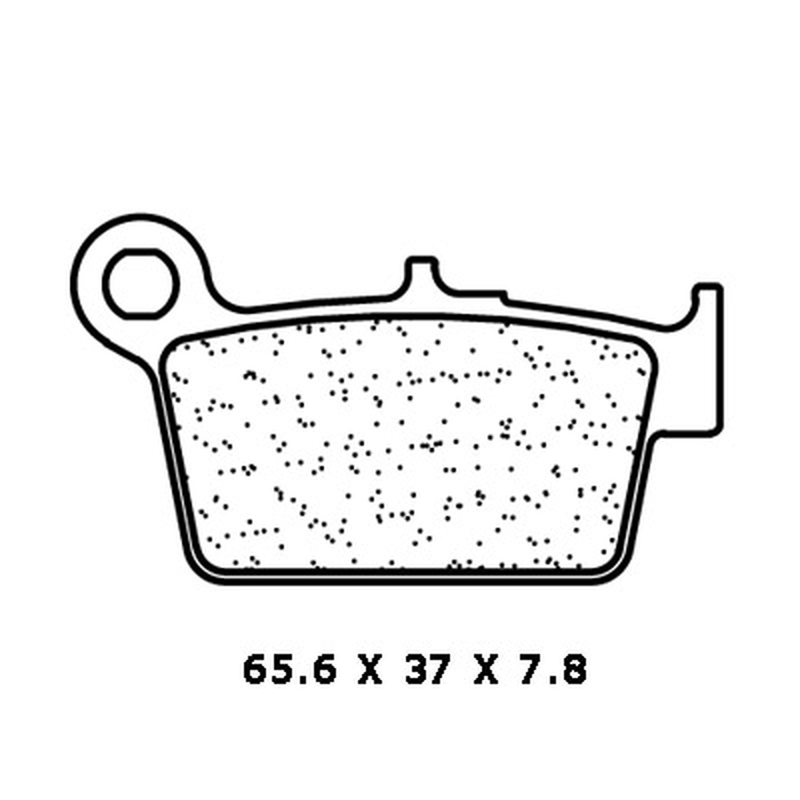 CL BRAKES Scooter Sintered Metal Brake pads - 3113SC