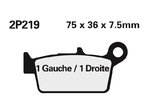 NISSIN Semi-metalen Off-Road Remblokken - 2P-219GS