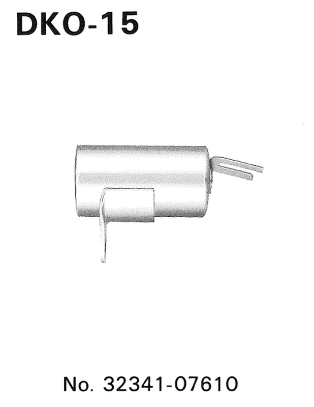 TOURMAX Condenser Kawasaki/Suzuki, Size 47 mm, Size 47 mm