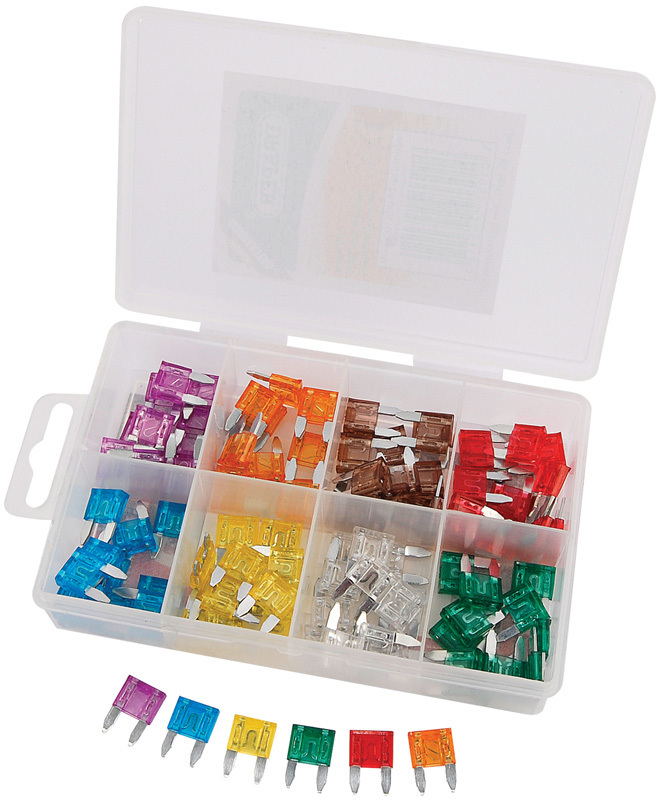 Draper Box mit 100 Mini-Sicherungen