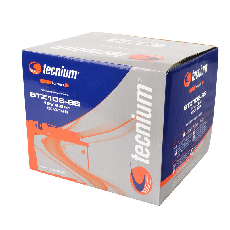 TECNIUM Battery Maintenance Free Factory Activated - BTZ10S