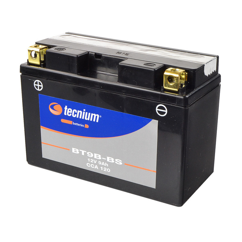 TECNIUM Battery Maintenance Free with Acid Pack - BT9B-BS