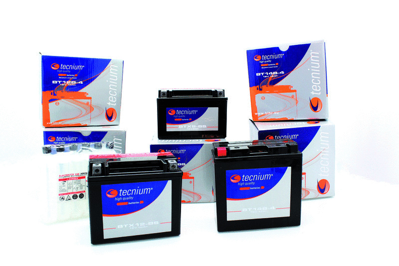 TECNIUM Battery Maintenance Free with Acid Pack - BT14B-BS