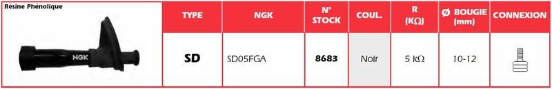 NGK Antiparasitário - SD05FGA