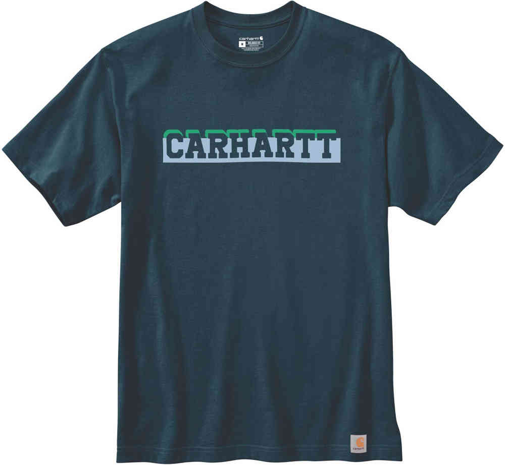 Carhartt Relaxed Fit Heavyweight Logo Graphic Футболка