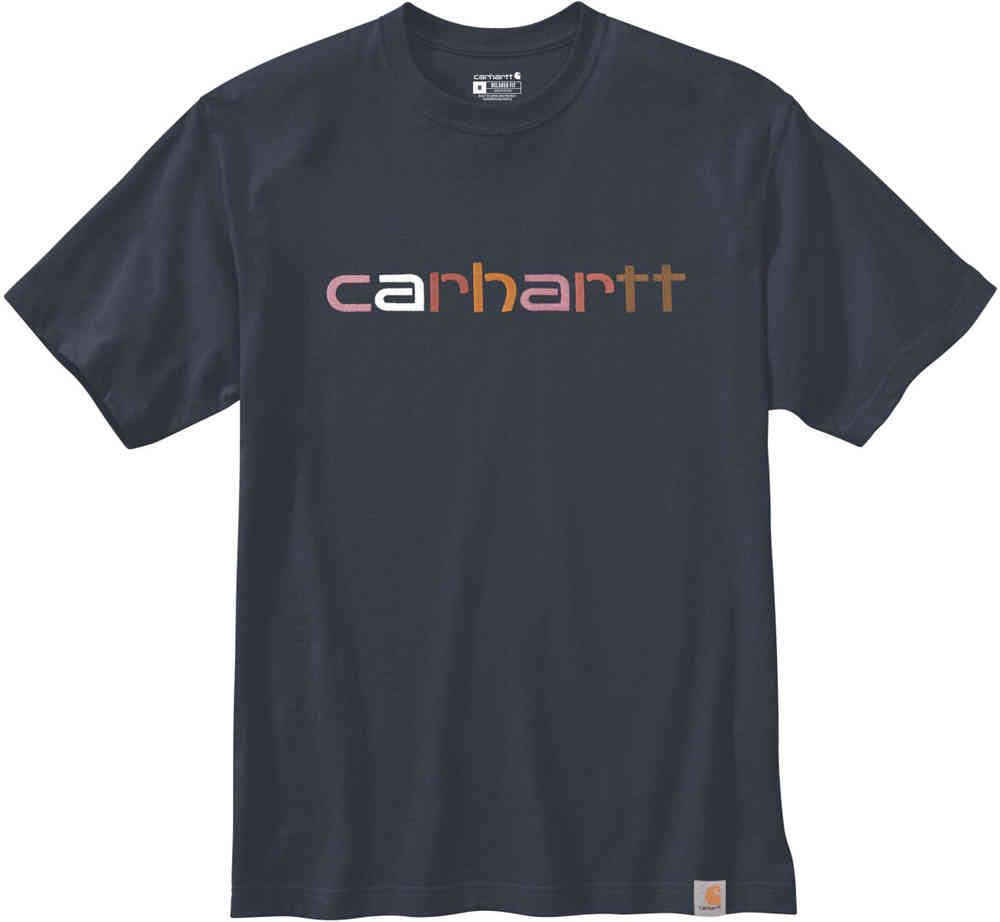 Carhartt Relaxed Fit Heavyweight Multi Color Logo Graphic T-shirt