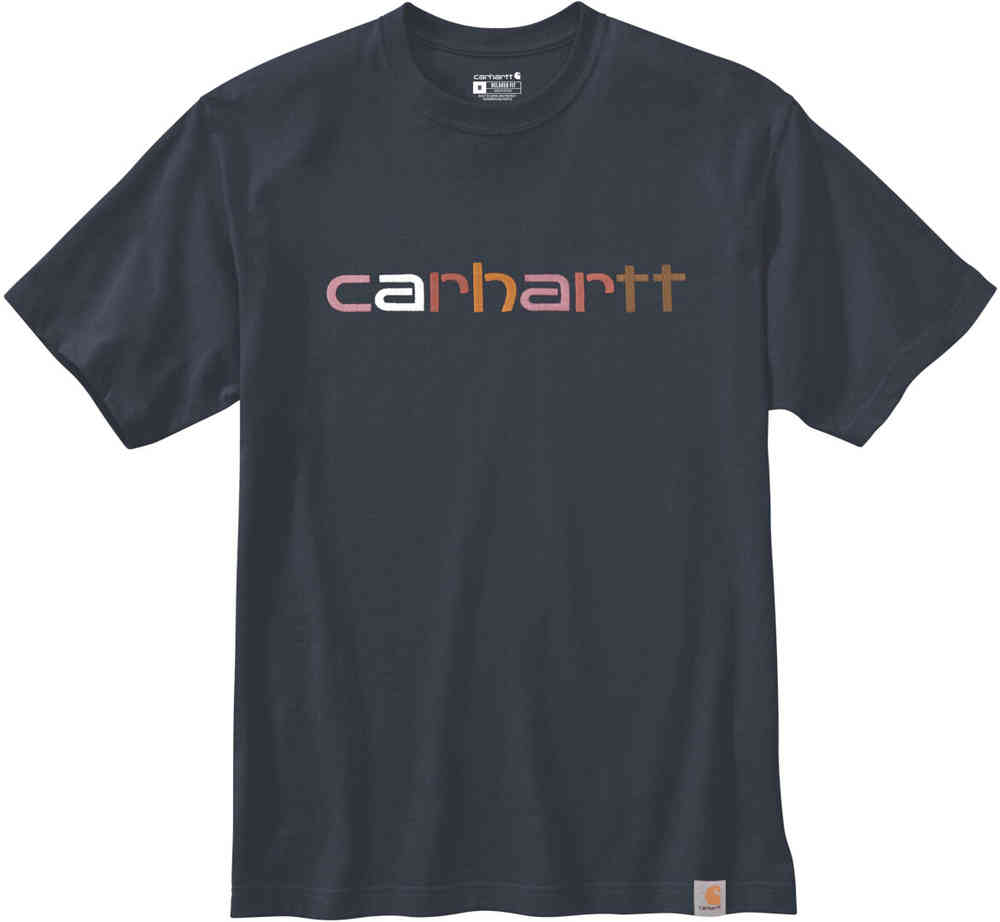 Carhartt Relaxed Fit Heavyweight Multi Color Logo Graphic T-Shirt