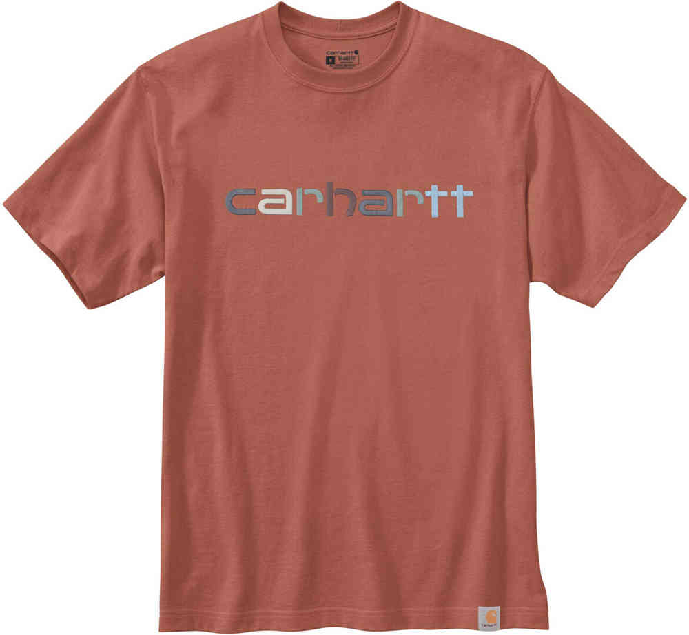 Carhartt Relaxed Fit Heavyweight Multi Color Logo Graphic Футболка