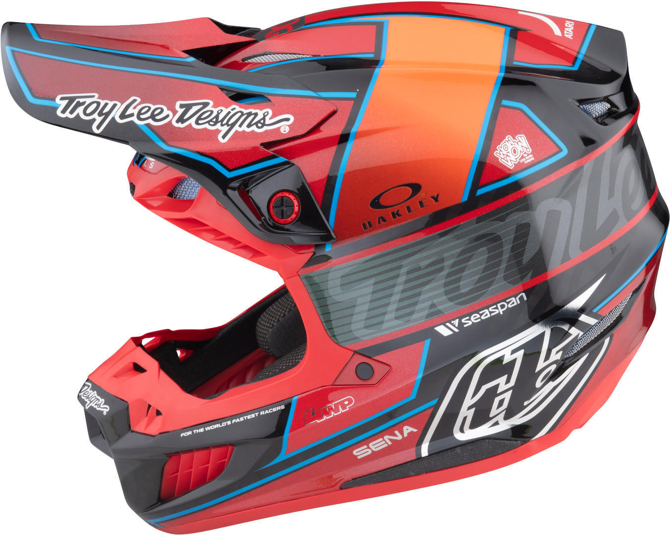 Image of Troy Lee Designs SE5 Team MIPS Carbon Casco Motocross, rosso, dimensione XL