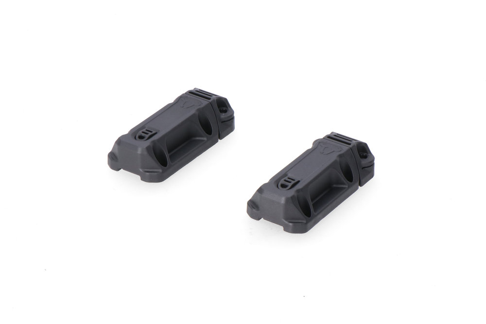 SW-Motech Con base y conector. Sin separadores. Negro - Con base y conector. Sin separadores. Negro