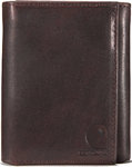 Carhartt Oil Tan Leather Trifold Tegnebog