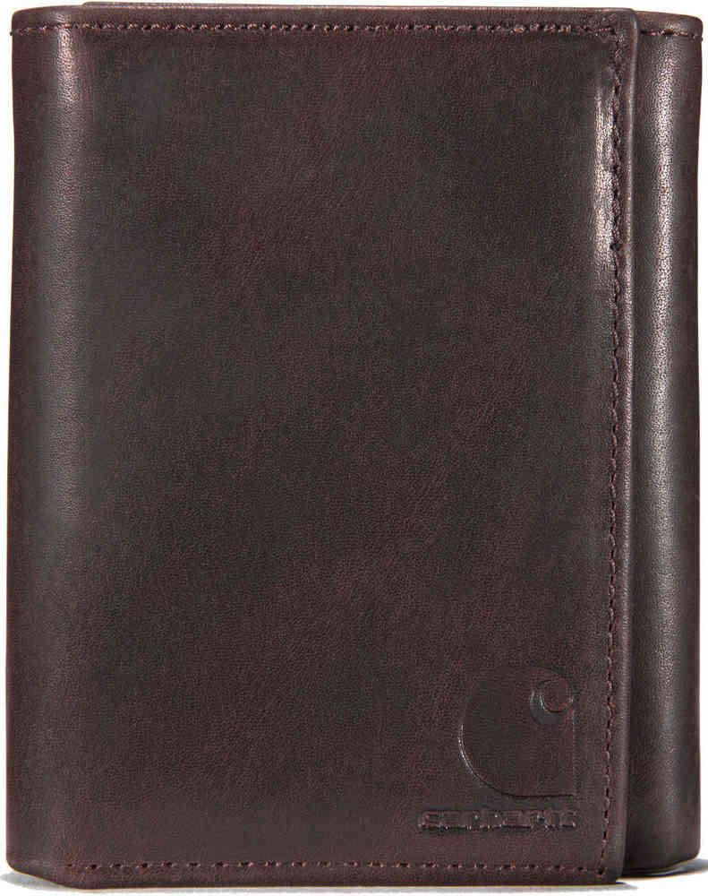 Carhartt Oil Tan Leather Trifold Tegnebog