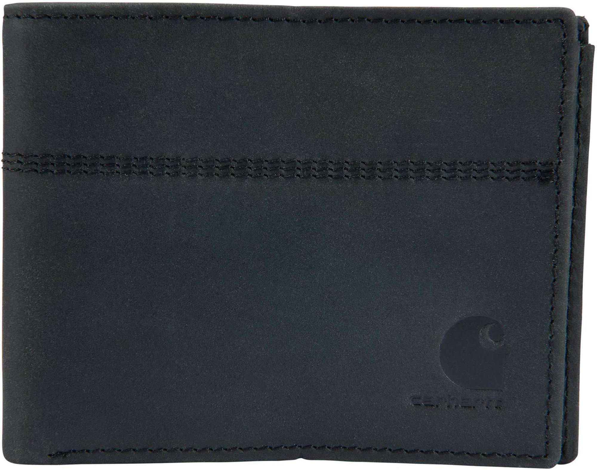 Carhartt Saddle Leather Bifold Wallet, black for Men-image-1509713874