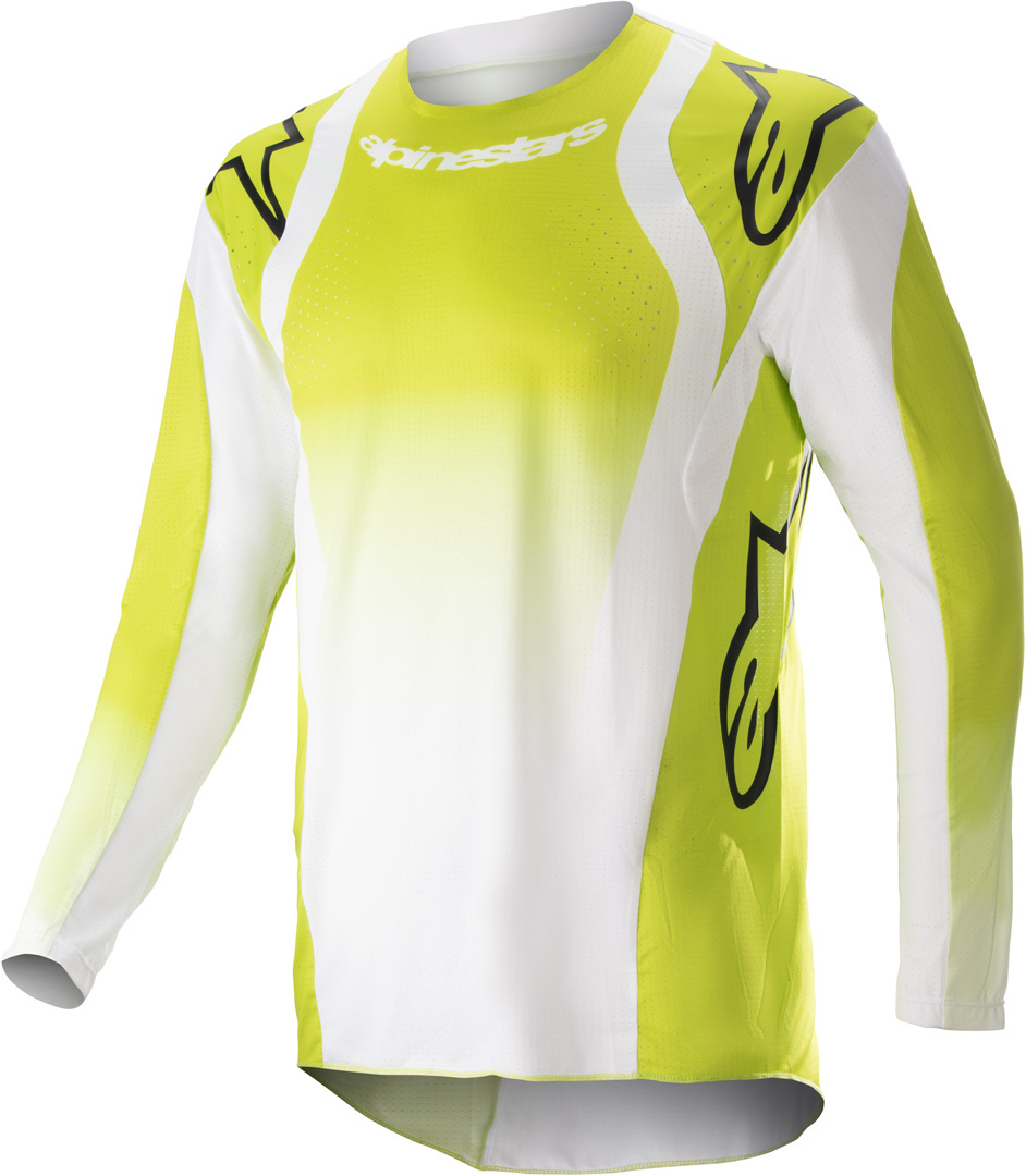 Alpinestars Men's Yellow Techstar Push Motocross Jersey, Size Xl For