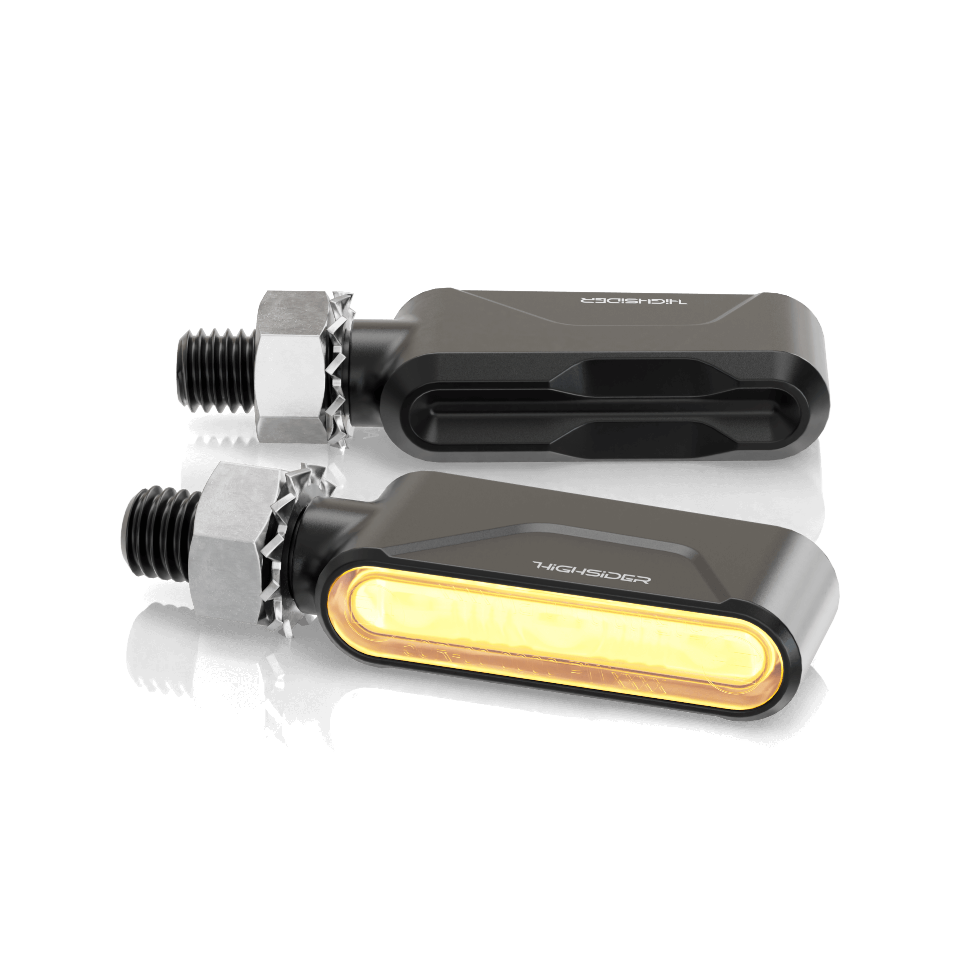 HIGHSIDER ESAGANO-RS LED Turn Signal, black, black