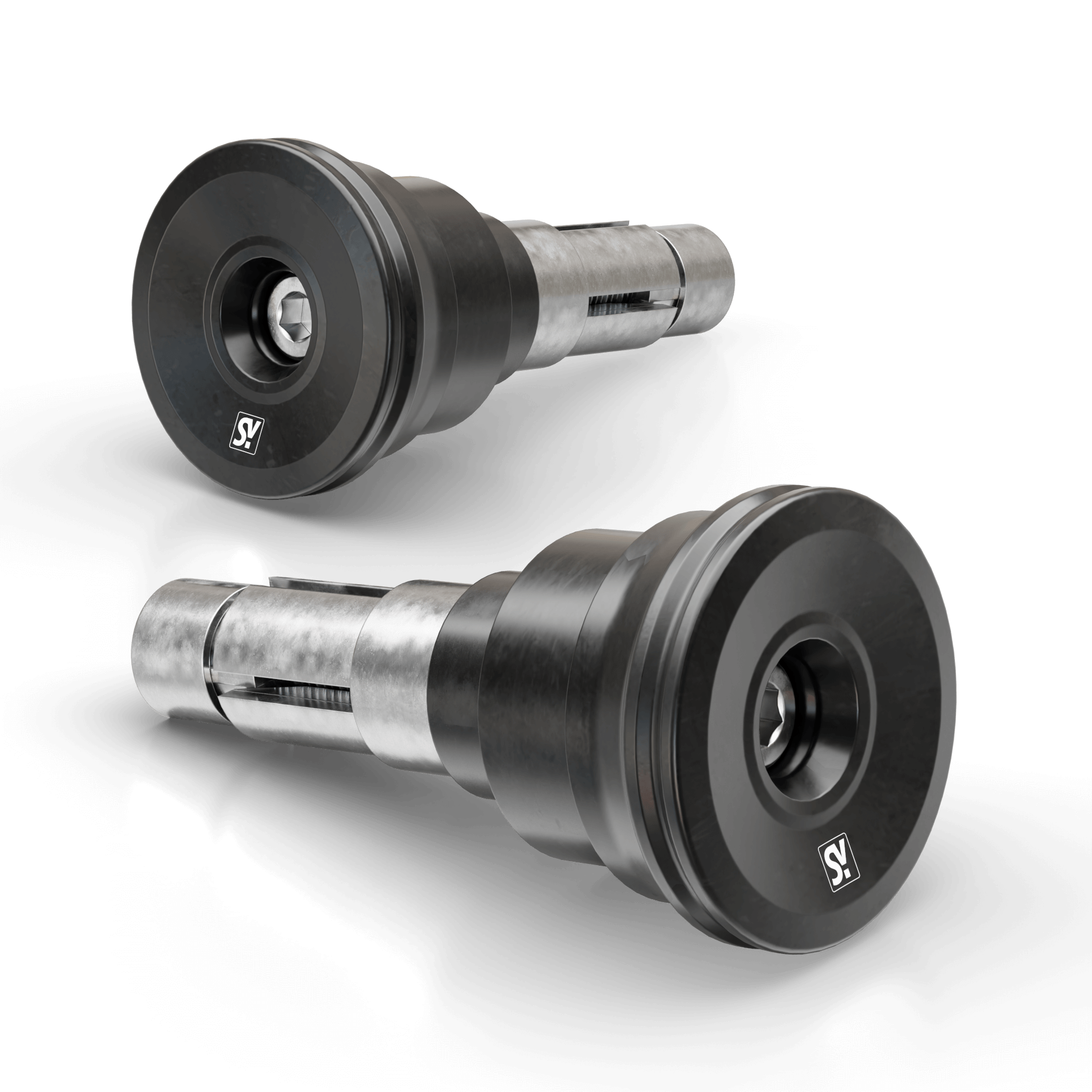 SHIN YO CIRCULA-LS Poids de guidon, noir